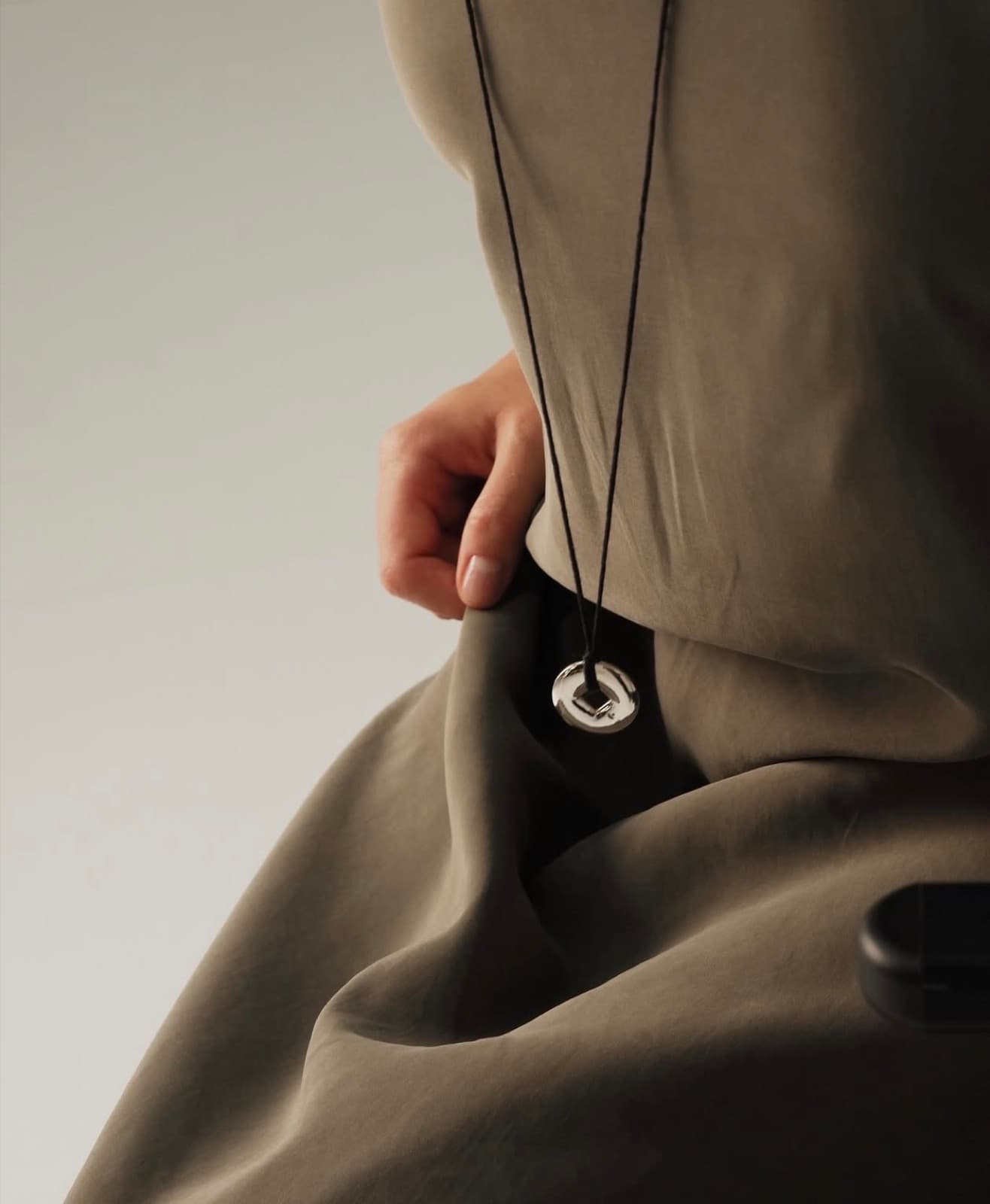 01  ·  This is where I came from. Silver, leather.